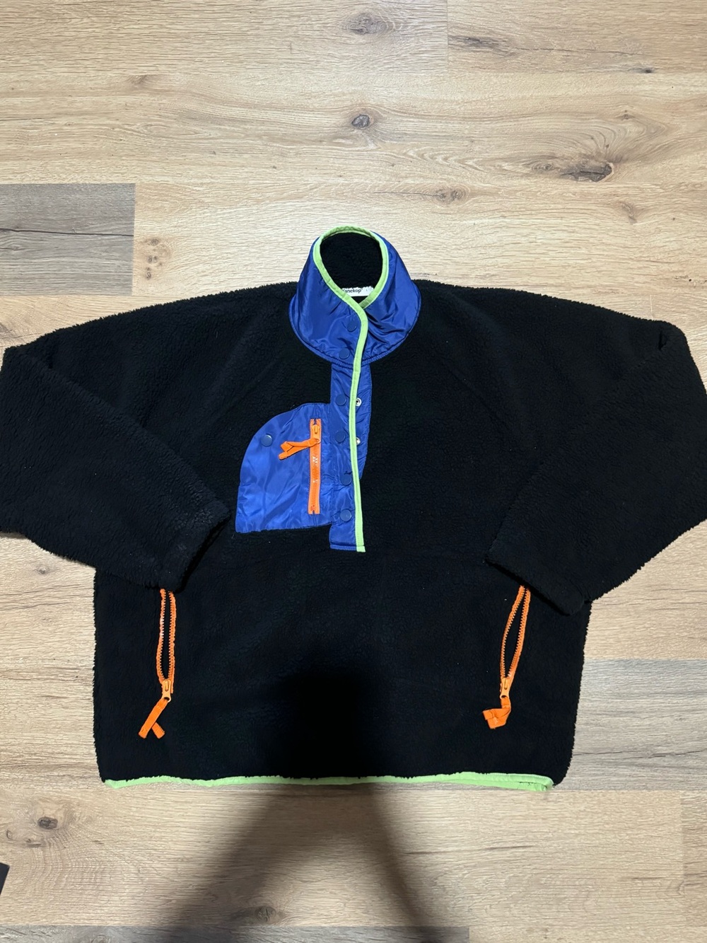 Fleece Sherpa Pullover Sweatshirt